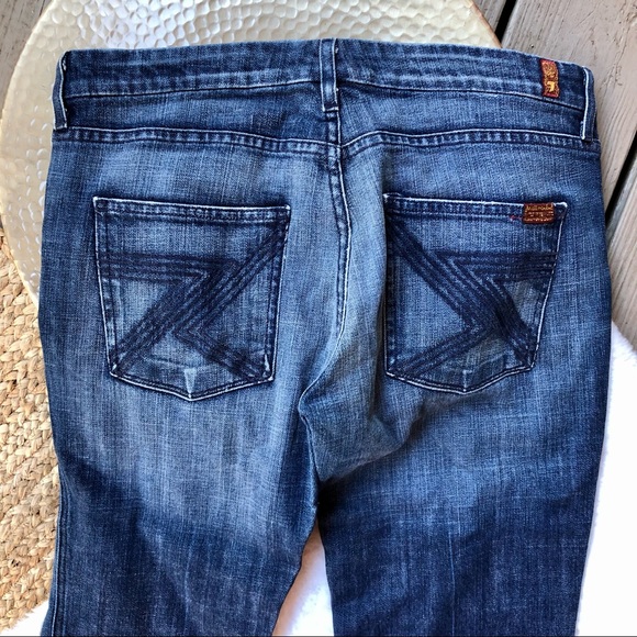 7 For All Mankind | Flynt Boot Cut Jeans - Picture 8 of 14